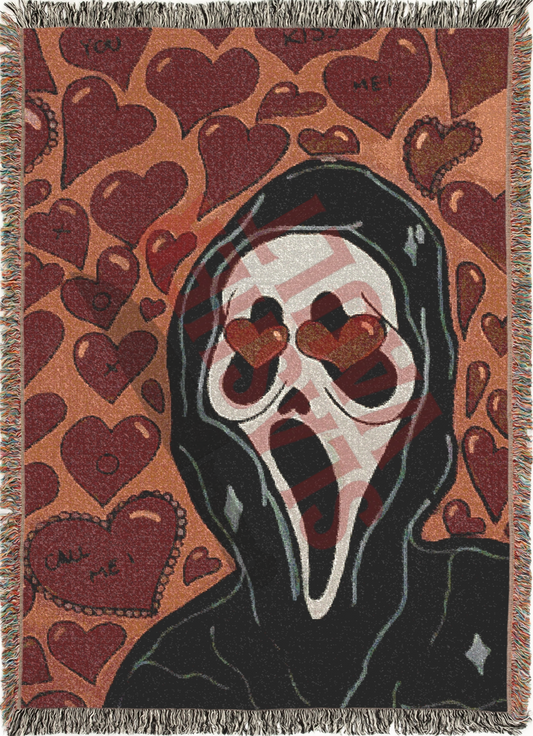SlasherVault - "Killer Crush" Ghostface Blanket